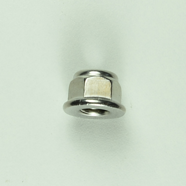 M8 Stainless Steel Flanged Nyloc Nuts (including 30mm Stainless Steel Bolts) (x50)
