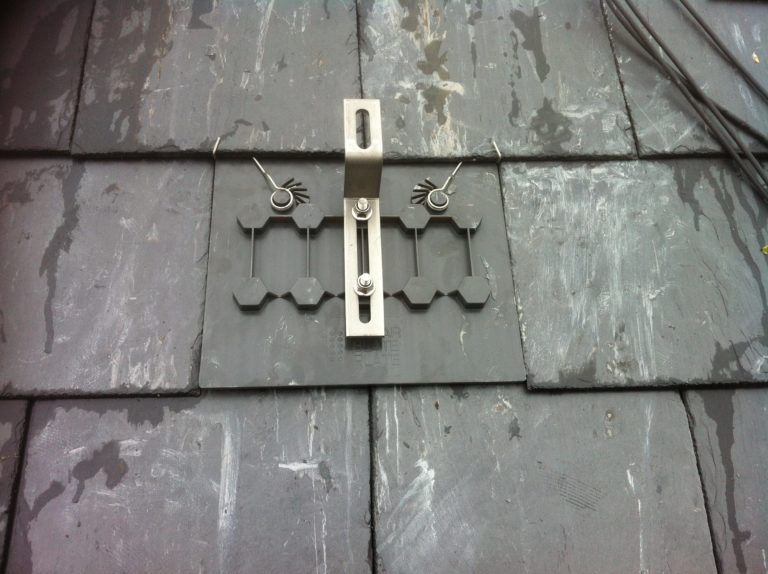 Solar Slate Plate Slate roof hook fixings Solar Pv Solar Pv slate